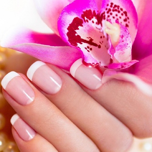 JAVA NAILS AND SPA - pink & white